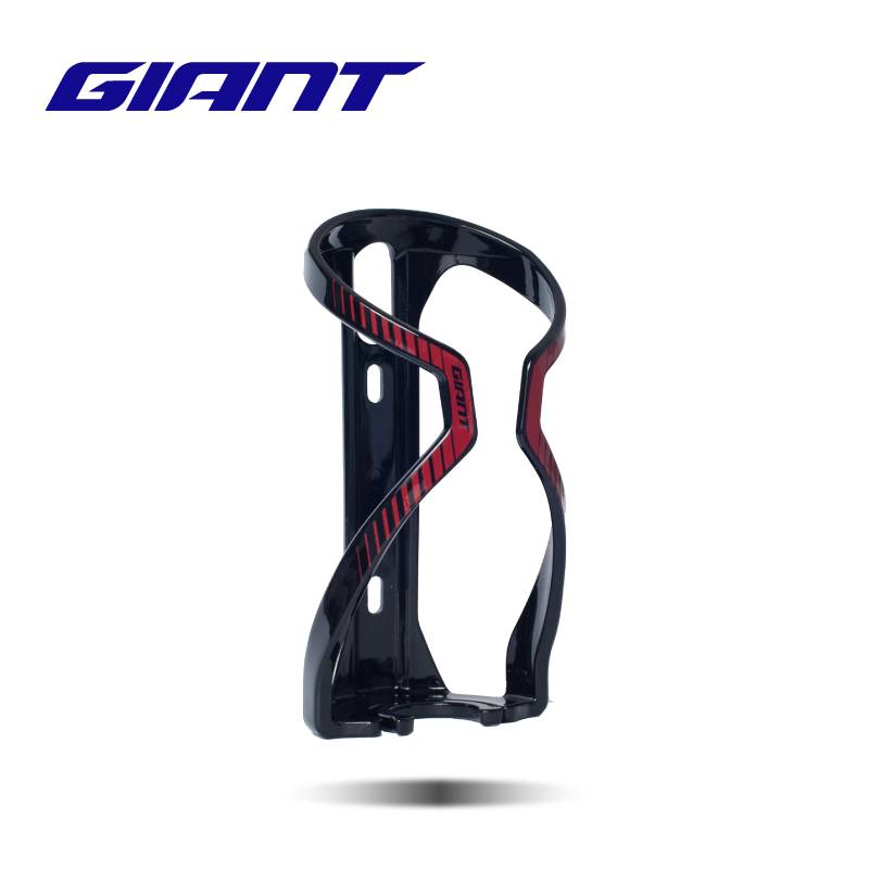 GIANT捷安特Melody正开式水壶架自行车山地车公路车装备 黑/风情红