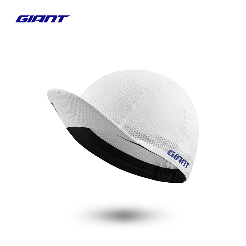 GIANT捷安特运动小帽吸湿排汗运动透气款公路车自行车骑行小帽 白色