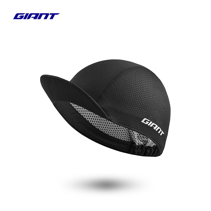 GIANT捷安特运动小帽吸湿排汗运动透气款公路车自行车骑行小帽 黑色