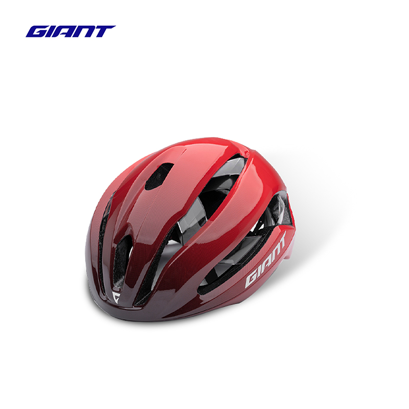 GIANT捷安特ZOOM MIPS专业骑行头盔内置龙骨自行车公路车骑行装备 亮光黑红