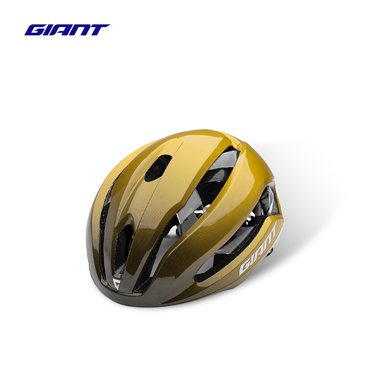 GIANT捷安特ZOOM MIPS专业骑行头盔内置龙骨自行车公路车骑行装备 亮光黑金