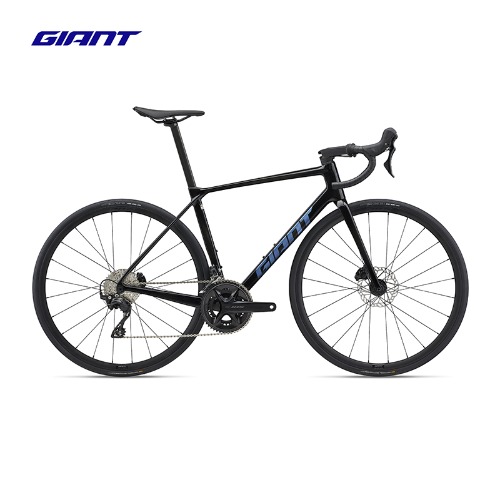 捷安特(GIANT)全新十代TCR ADV 2-KOM碳纤维24速油碟轻量竞技弯把公路车