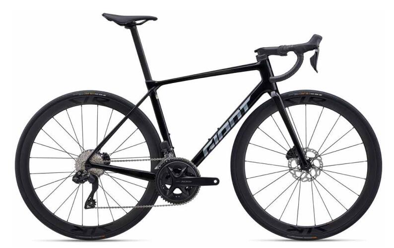 捷安特(GIANT) 全新十代TCR ADV Pro 1 Di2碳纤维24速电变弯把公路车 炭黑色