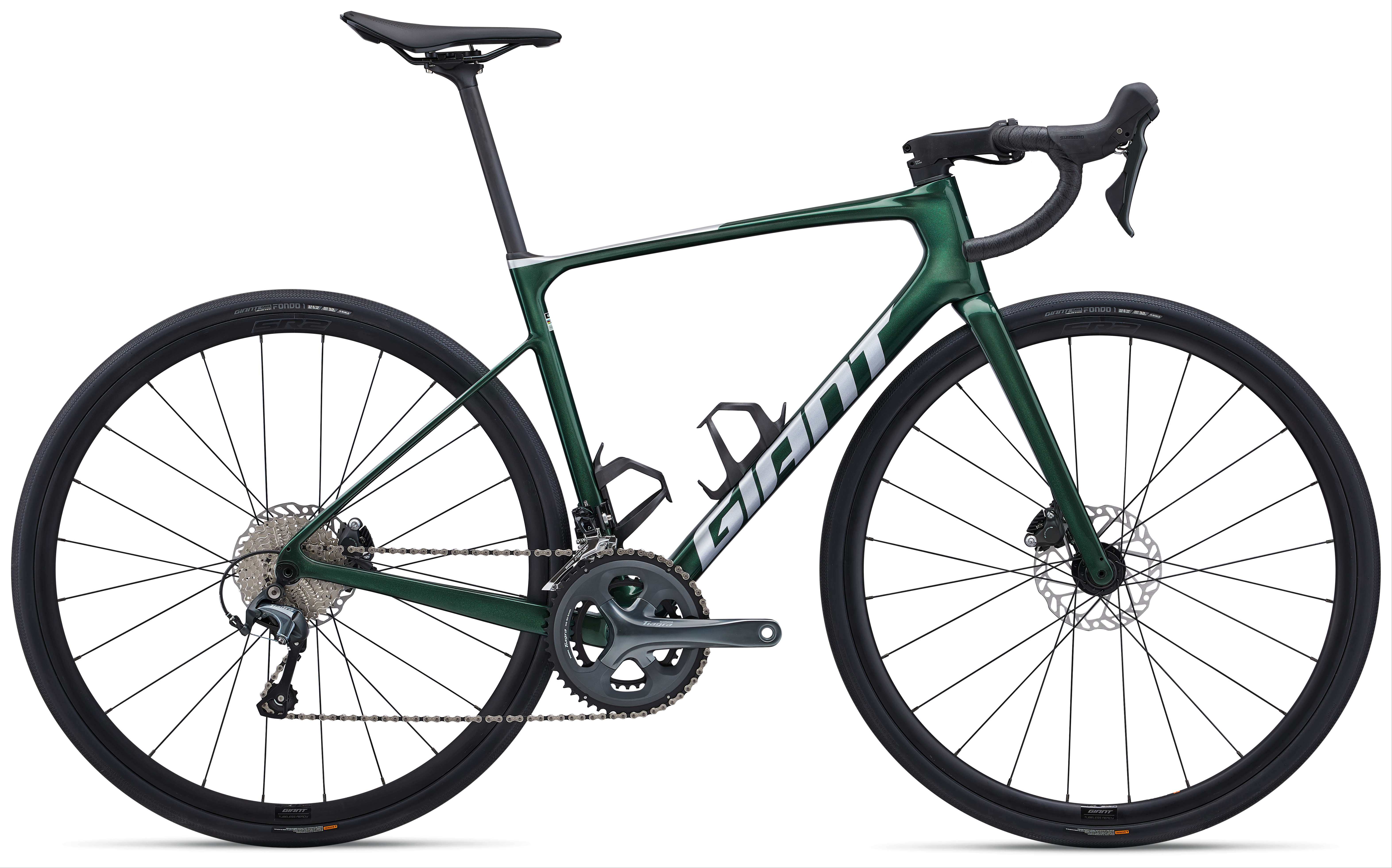 GIANT捷安特Defy ADV 3碳纤维20速舒适长程变速弯把公路自行车 海藻梦幻绿色