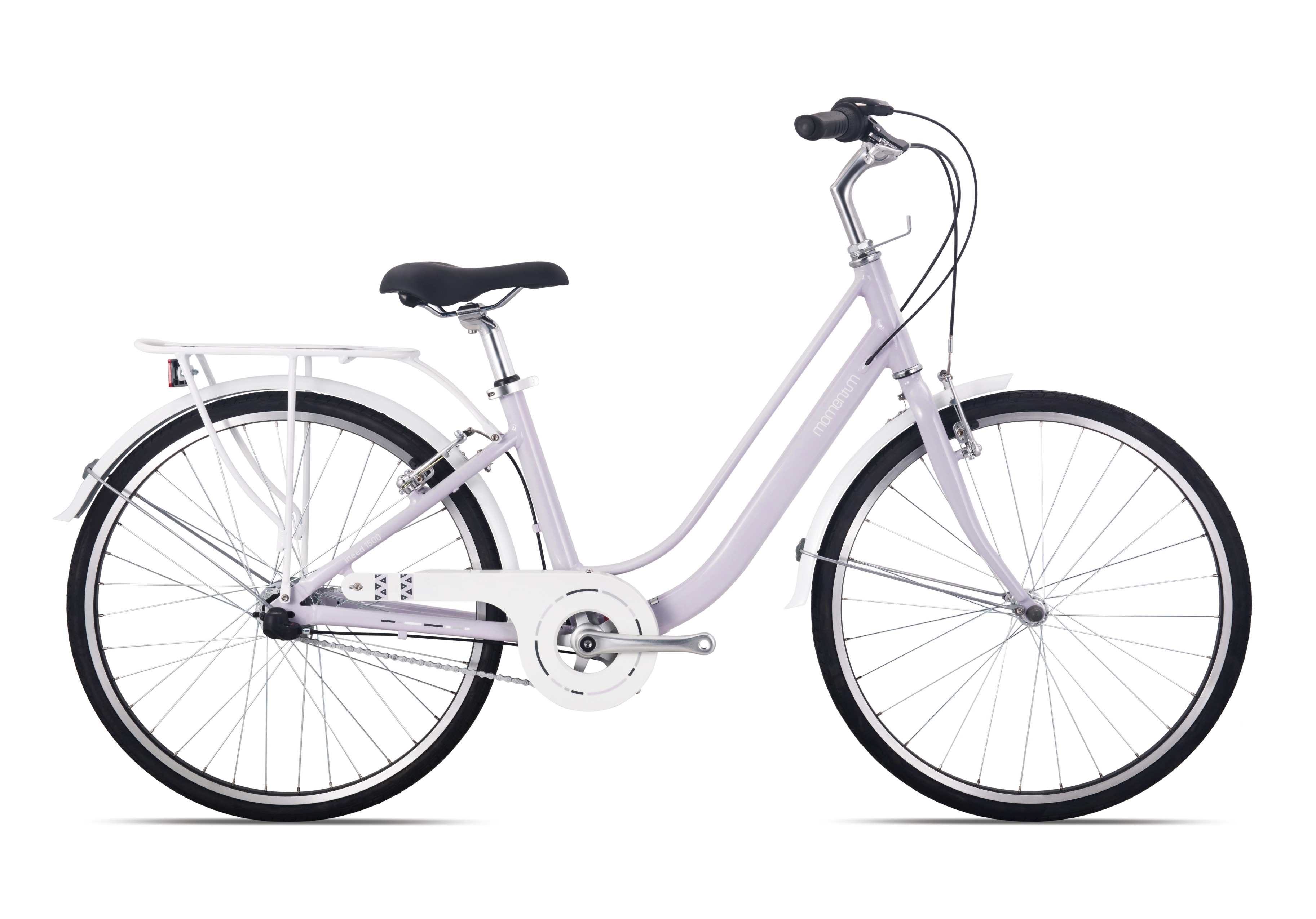 莫曼顿（momentum）iNeed 1500 N3城市内3速舒适通勤时尚自行车 浅丁香