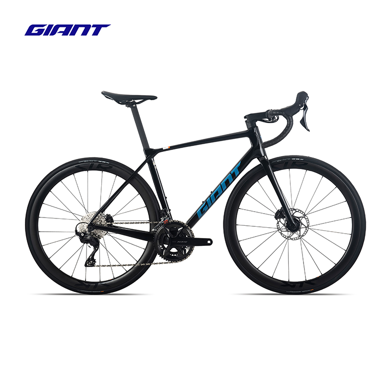 捷安特（GIANT）全新十代TCR Advanced 2+碳纤维24速轻量弯把公路车