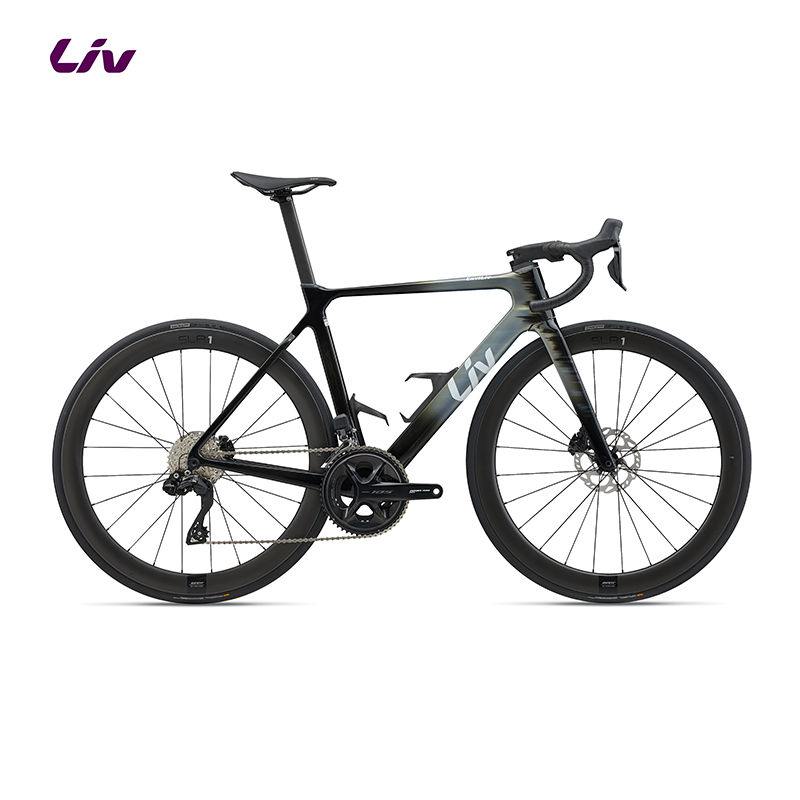 丽以芙（Liv）EnviLiv Adv Pro 1（Aurora Noise）碳纤维24速电变公路自行车