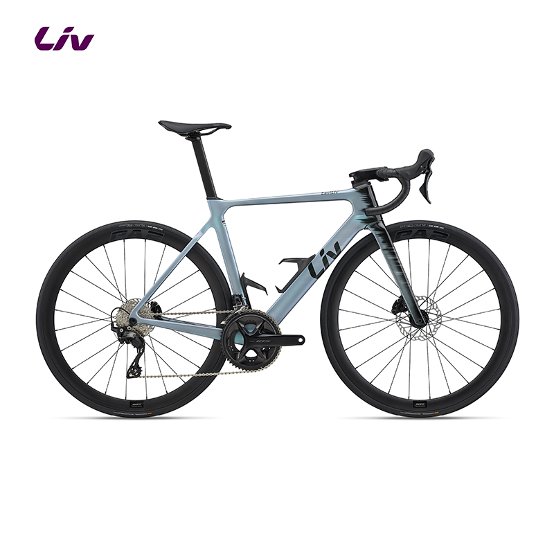 丽以芙(Liv)EnviLiv ADV 2(Prismatic Haze)碳纤维24速油碟弯把公路自行车