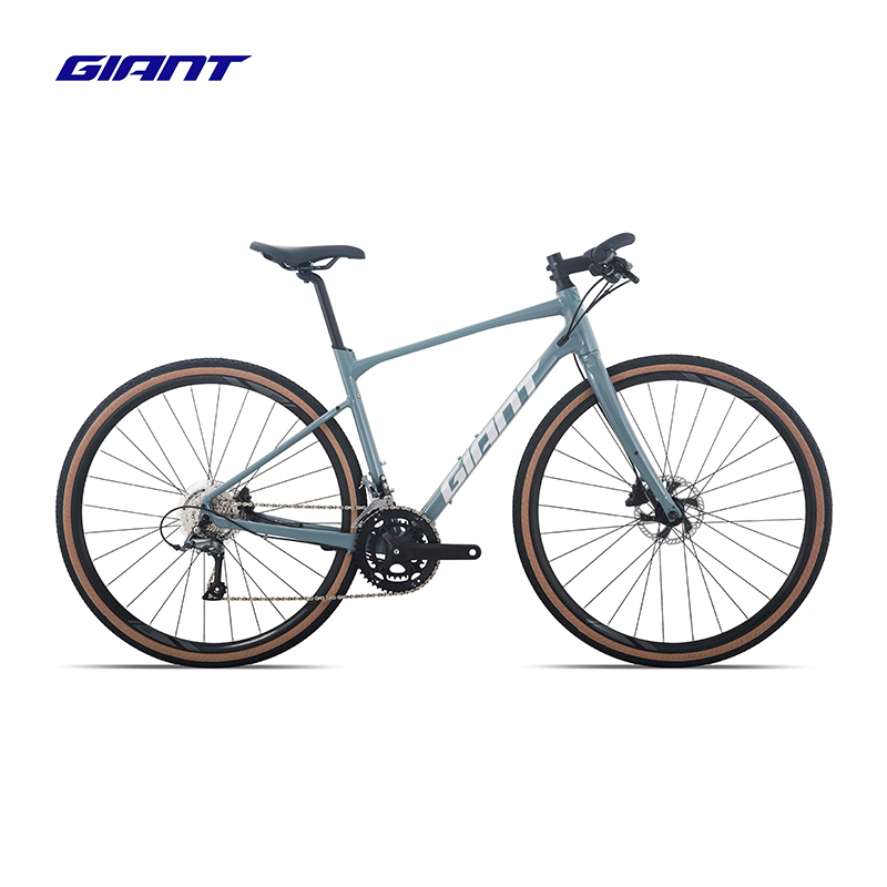 捷安特(GIANT)Revolt-F 3铝合金16速油压碟刹平把公路自行车