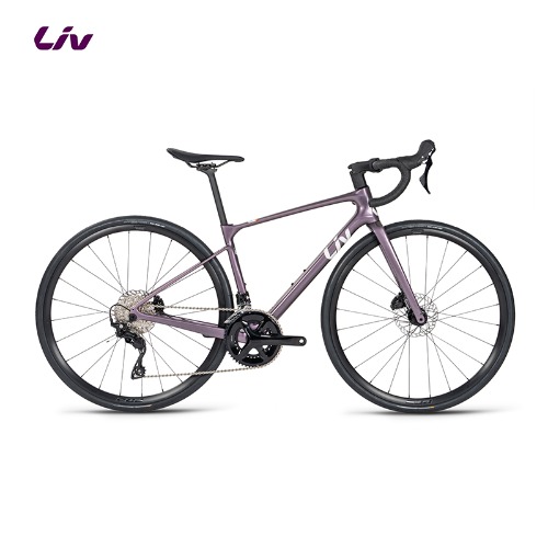 丽以芙(Liv)Avail ADV 2碳纤维24速长程舒适女士弯把耐力公路车