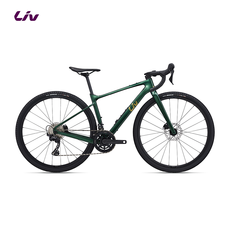 丽以芙(Liv)Devote ADV 2碳纤维24速油碟砾石弯把公路自行车