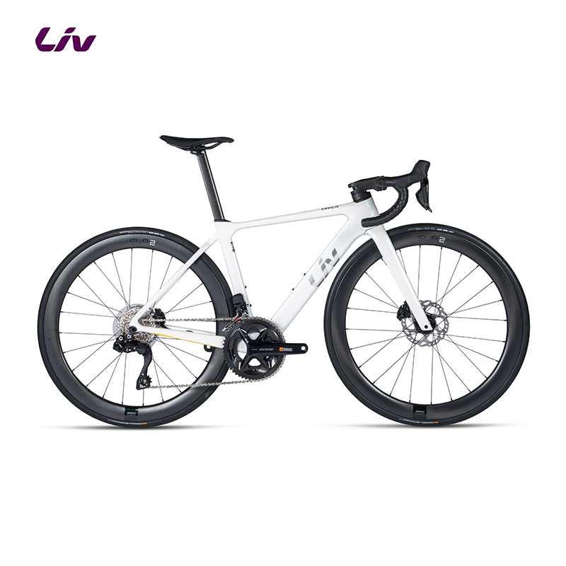 丽以芙(Liv)EnviLiv ADV 1(独角兽白)碳纤维24速女士弯把公路自行车