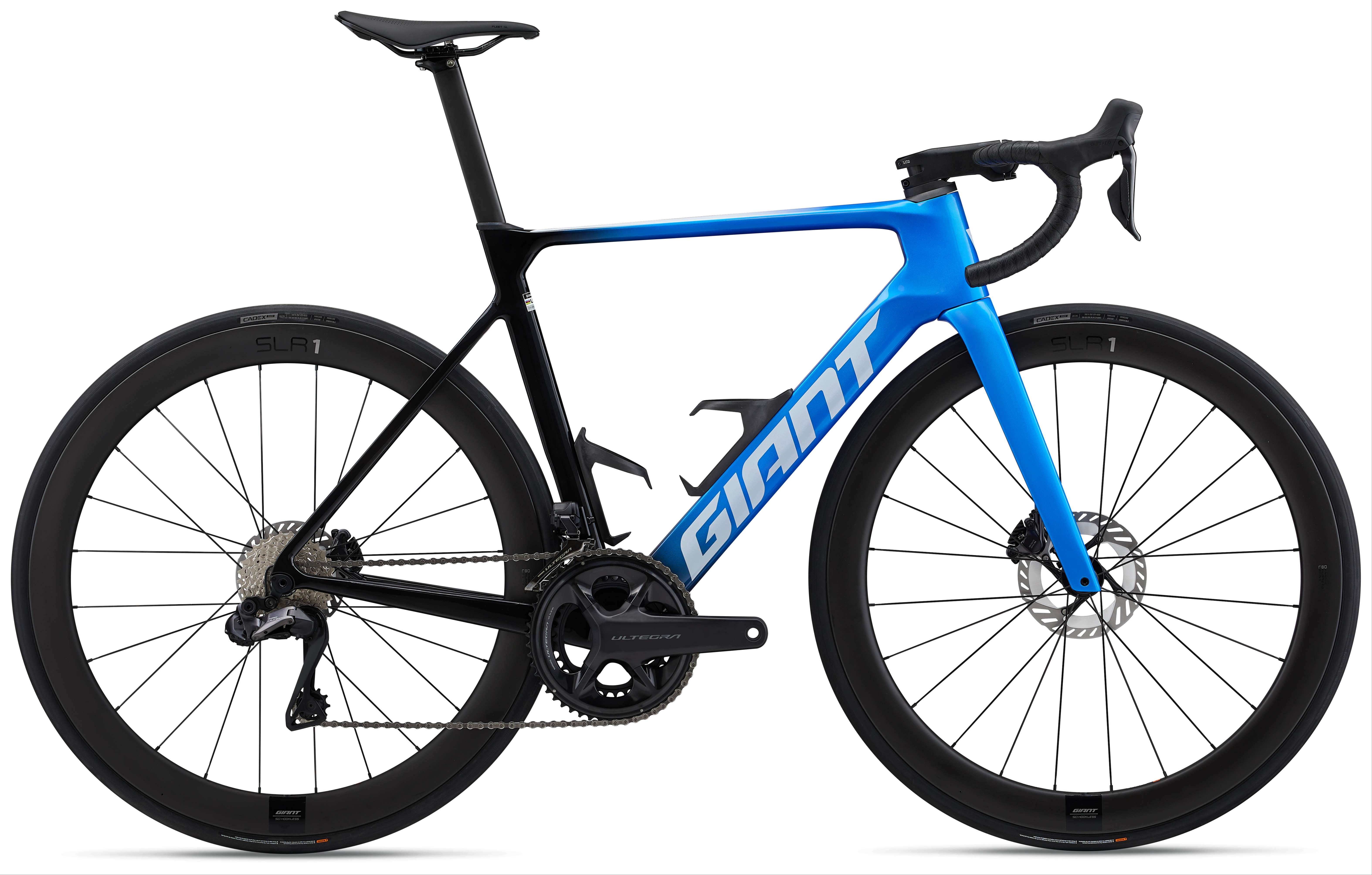GIANT捷安特Propel Adv Pro 0碳纤维24速油碟电变弯把公路自行车 METALLIC BLUE/CARBON