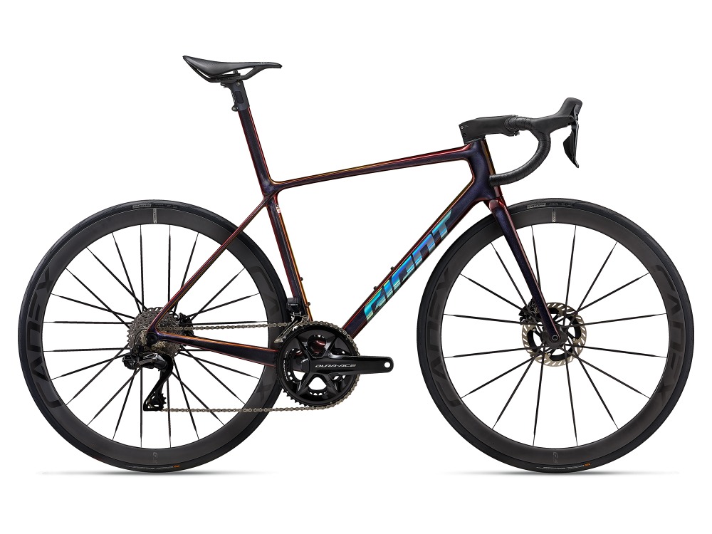 捷安特（GIANT）十代TCR ADV SL 0-DA碳纤维24速油碟弯把公路车 磨砂黑