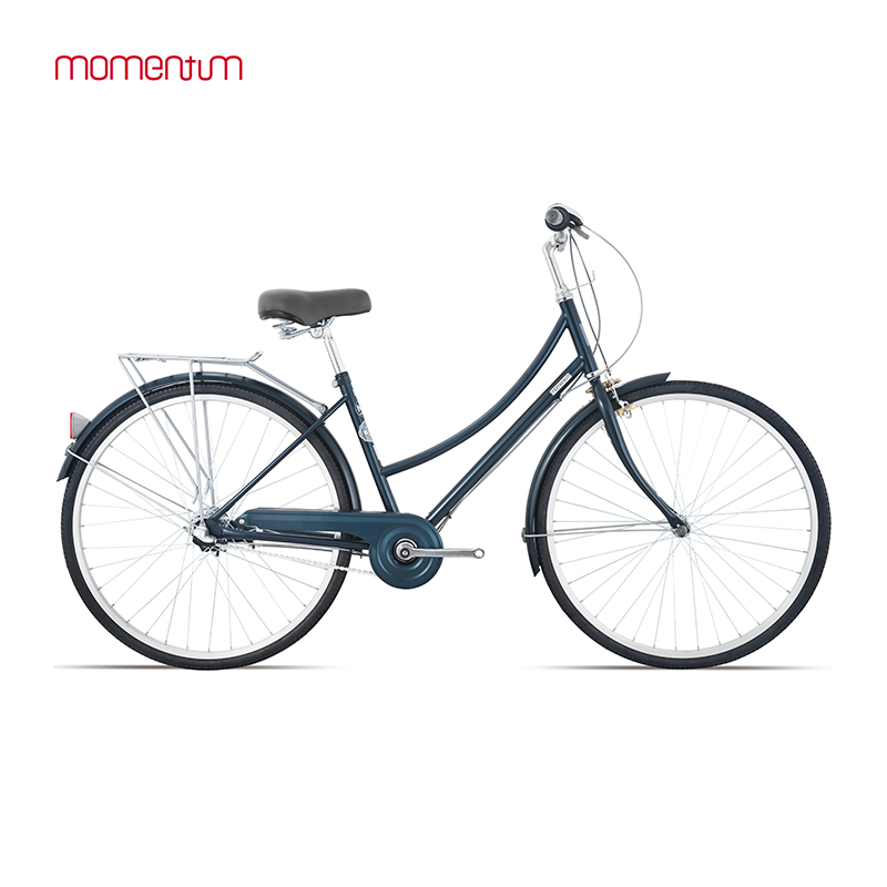 莫曼顿（momentum）iNeed Athena N3城市内3速舒适通勤时尚自行车 消光宝蓝