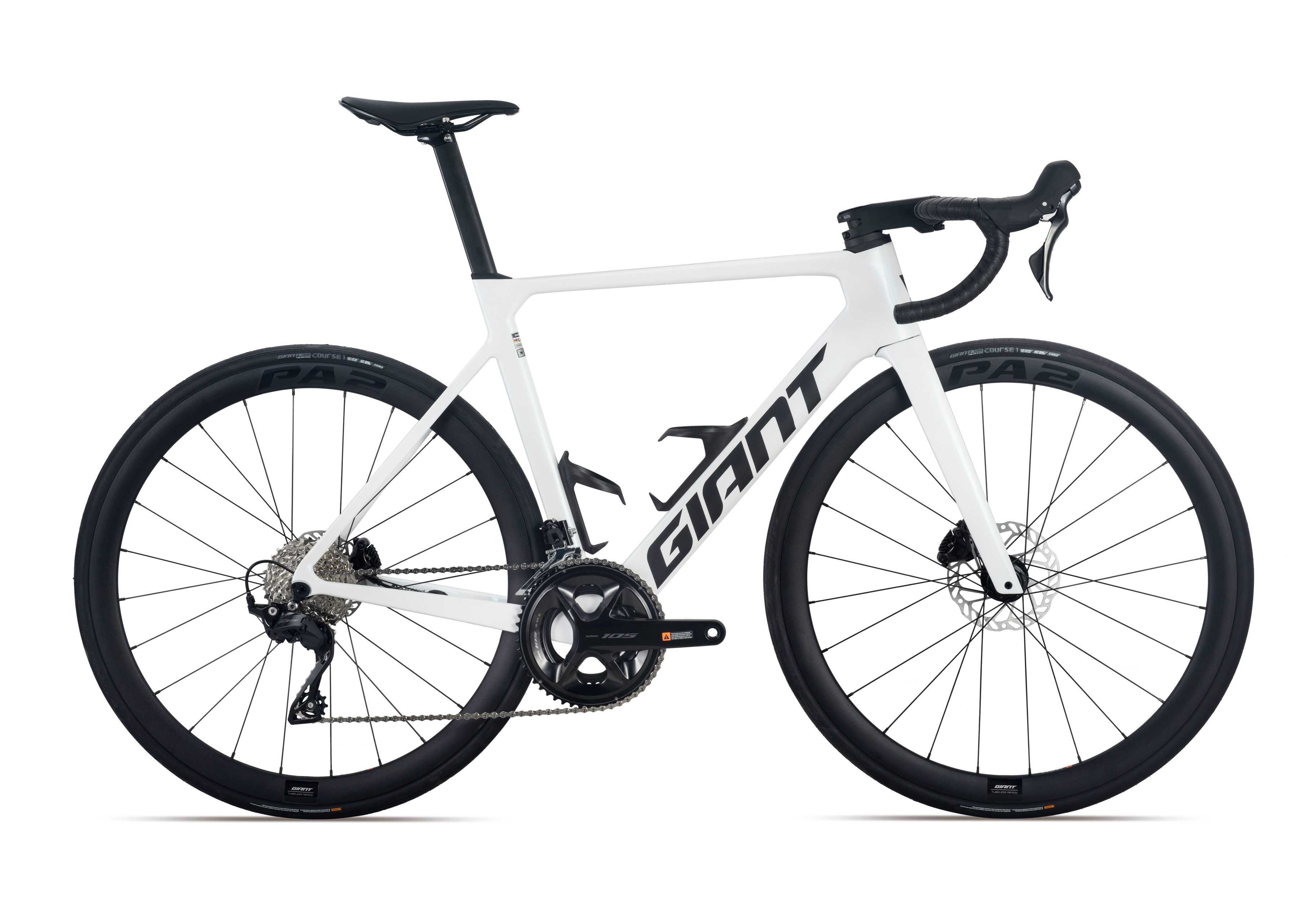 捷安特（GIANT）Propel Advanced 2碳纤维竞技弯把公路自行车 梦幻白