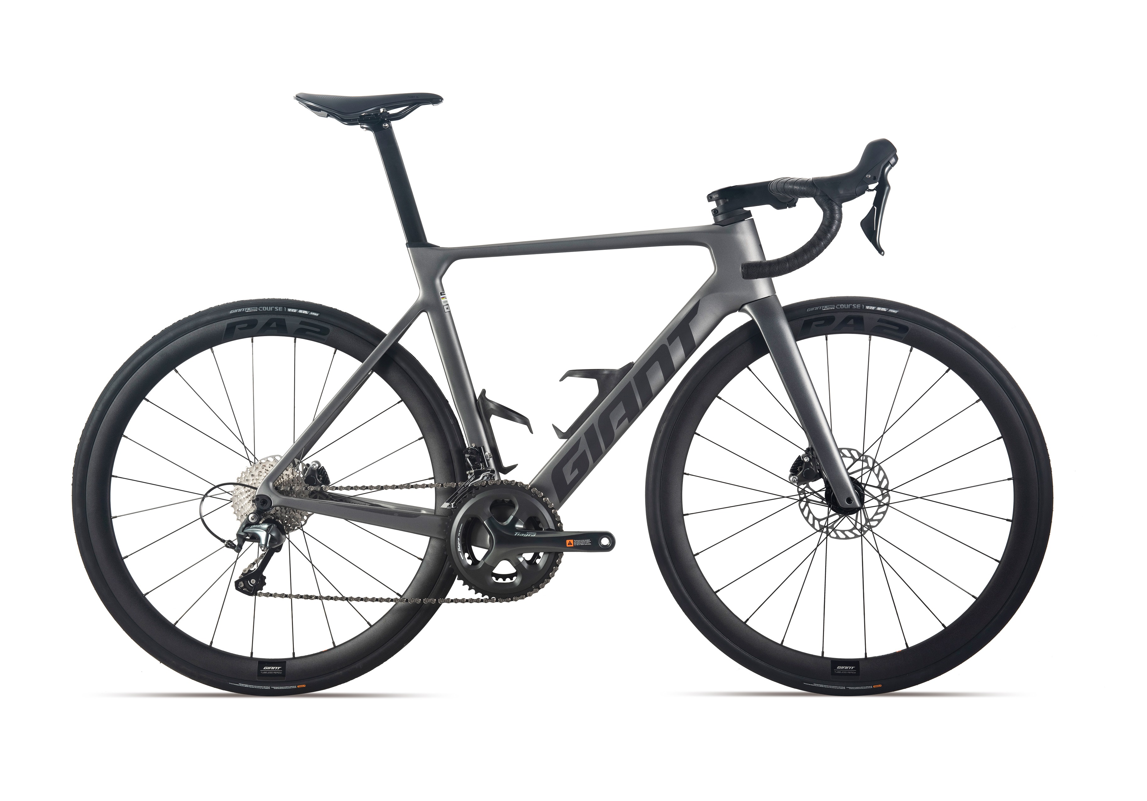 捷安特（GIANT）Propel ADV 3碳纤维20速空力竞技弯把公路自行车 消光木炭灰