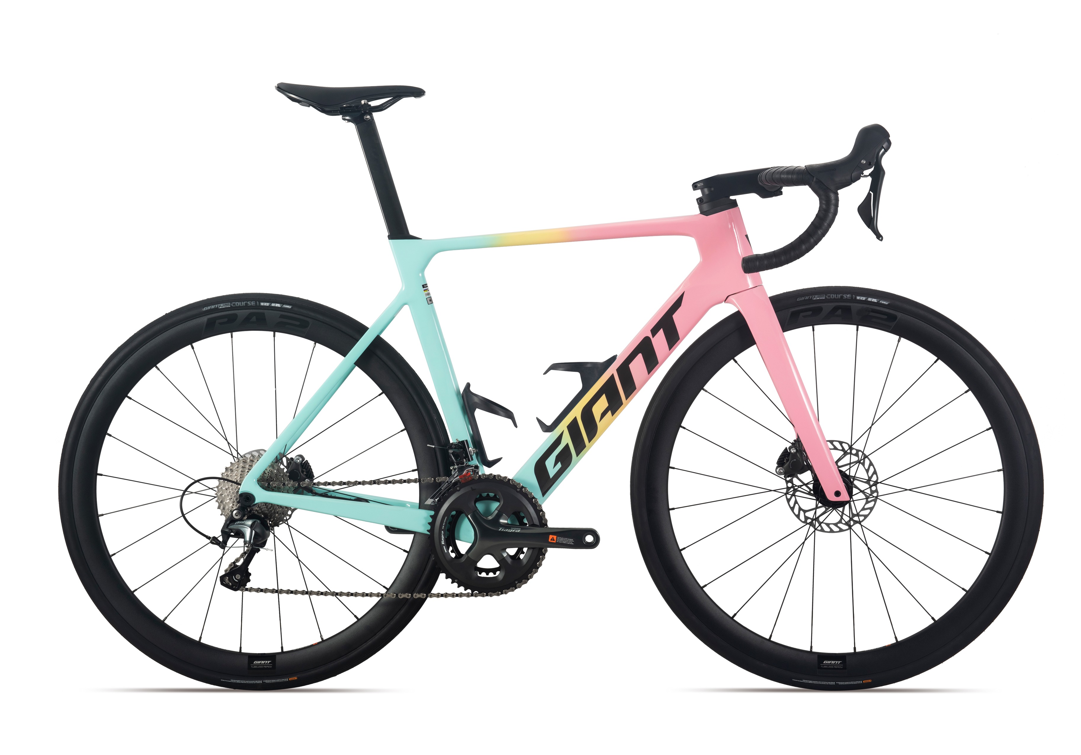 捷安特（GIANT）Propel ADV 3碳纤维20速空力竞技弯把公路自行车 棉花糖