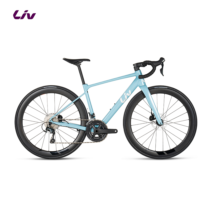 丽以芙(Liv)BeLiv 1碳纤维前叉20速CD油碟全能型公路自行车