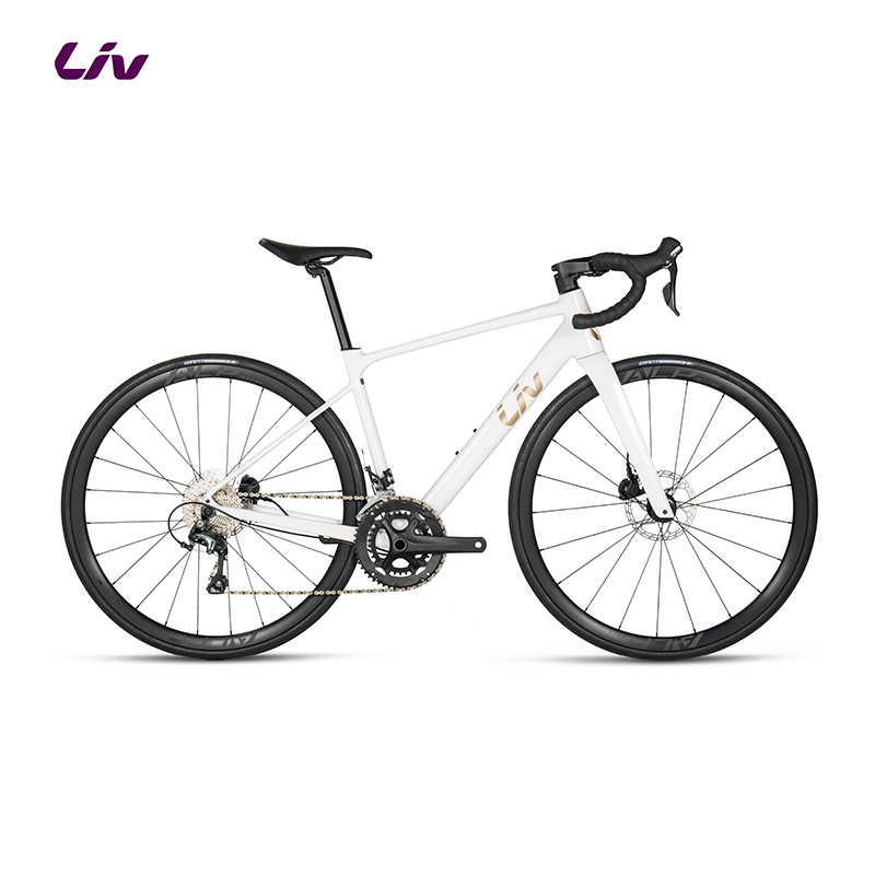 丽以芙(Liv)BeLiv 2碳纤维前叉20速CD油碟全能型公路自行车