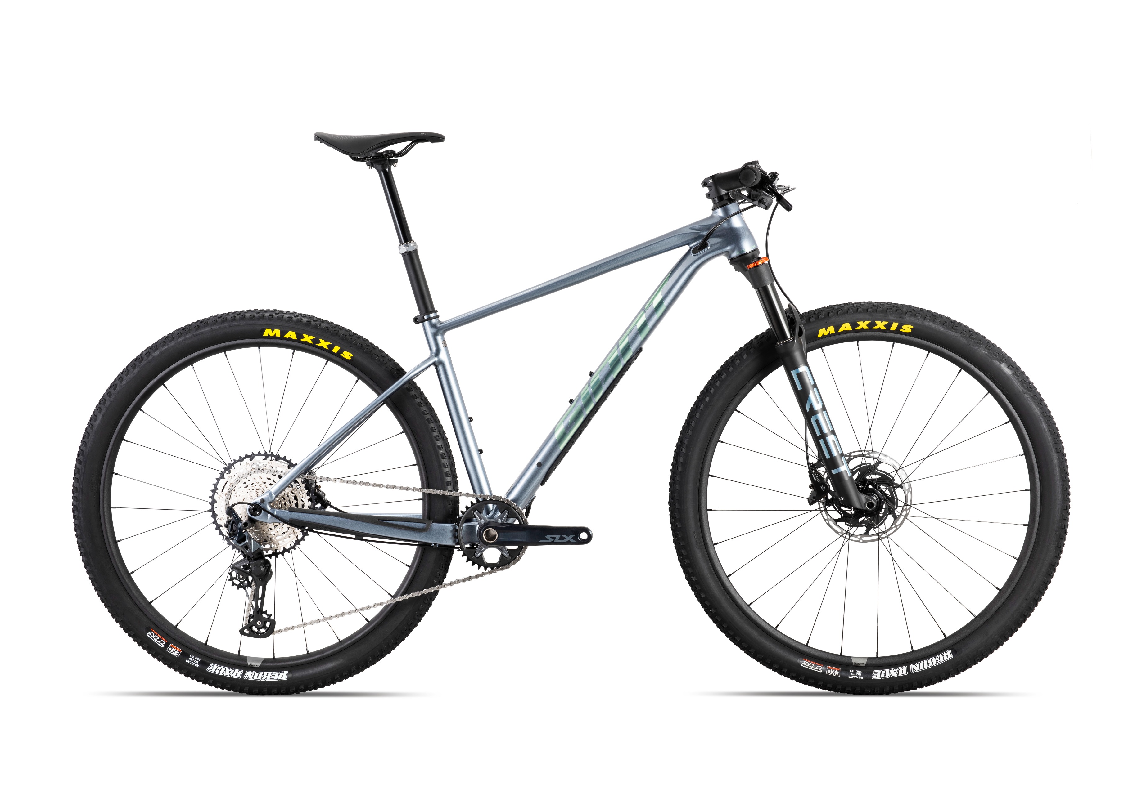 捷安特（GIANT）XTC SLR 1油碟12速可锁定避震XC越野山地自行车 靛灰蓝