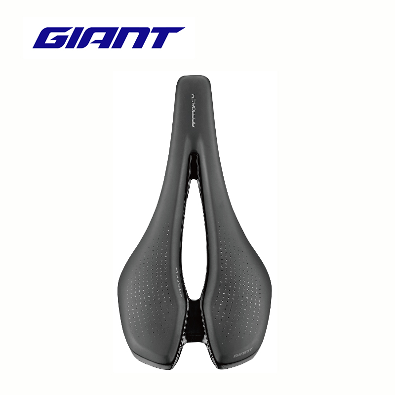 GIANT捷安特APPROACH座垫钢座弓减震耐用公路车自行车坐垫 黑色