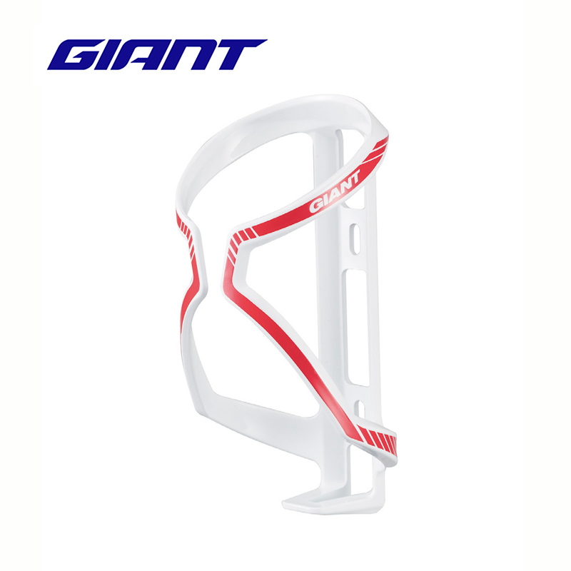 捷安特Airway Sport正开式水壶架 白/亮红