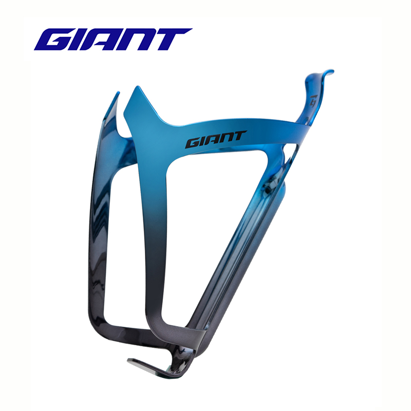 GIANT捷安特Aurora轻量铝合金水壶架 黑蓝